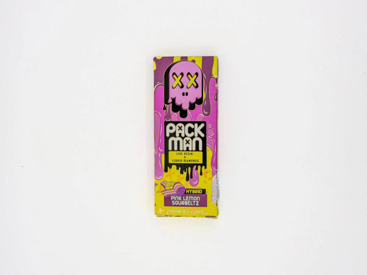 packman-pink-lemon-sourbeltz Packman Disposable Pink Lemon